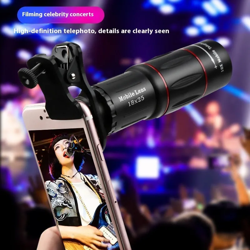 18x HD External Telephoto Lens For Mobile Phones