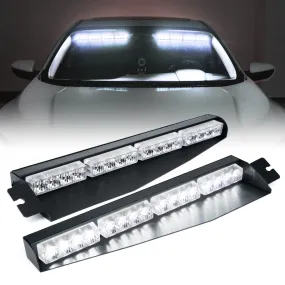 20" Dual LED Visor Windshield Strobe Lights | Elite Series