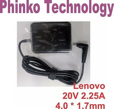 20V 2.25A Laptop Ac Adapter / Charger For Lenovo IdeaPad 710s 80SW002MUS