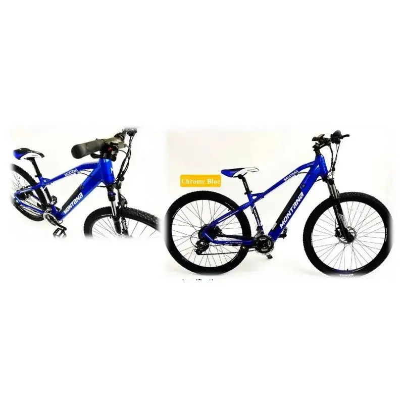 29’ Montana Backtrail Electric E-Bike - Available in Red or Blue