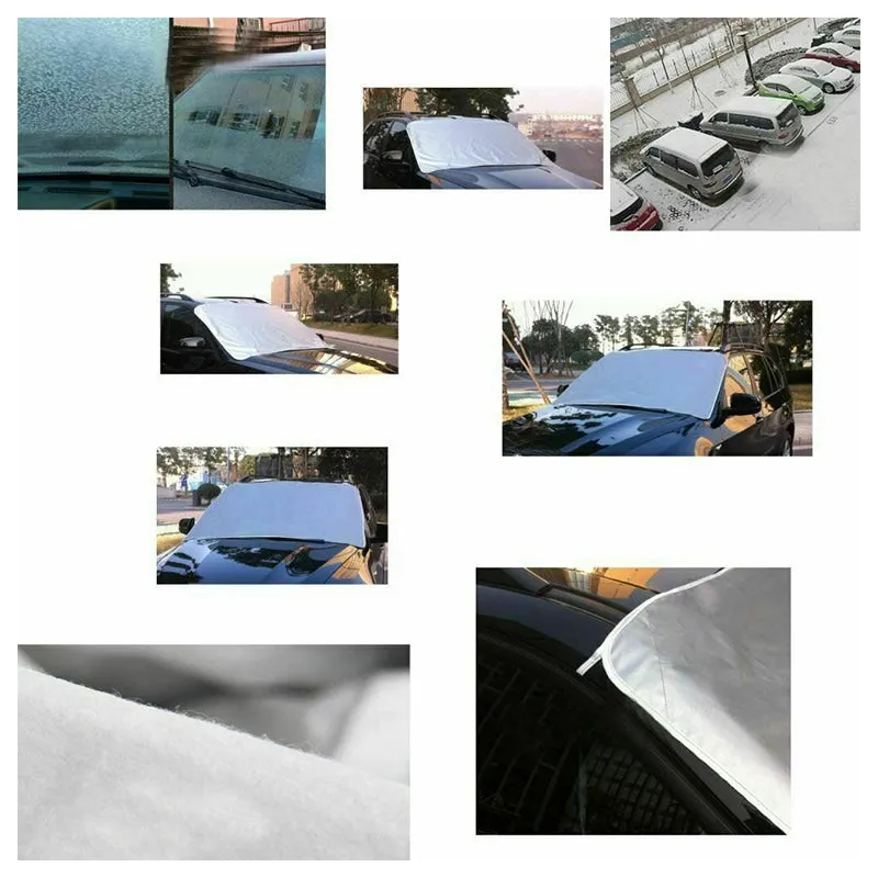 2Pcs Magnetic Car Shield Screen Cover for All Seasons