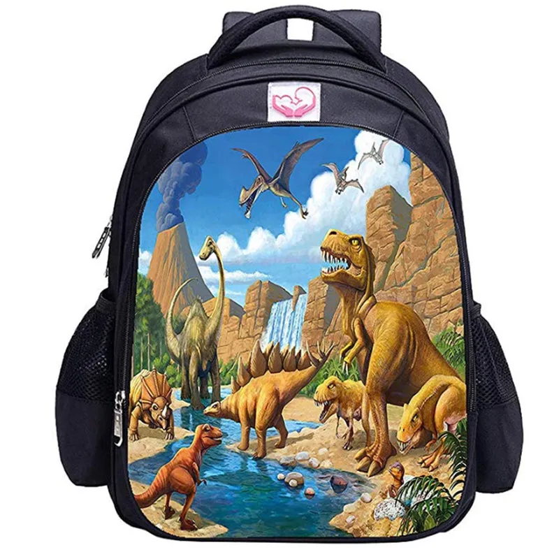 3D Dinosaur Backpack School Bags Bookbag for Boys Kids Gifts