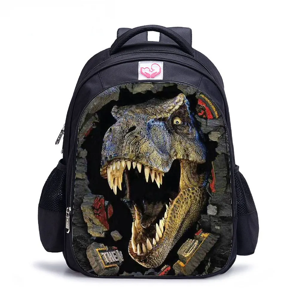 3D Dinosaur Backpack School Bags Bookbag for Boys Kids Gifts