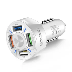 4 Port Car USB Charger