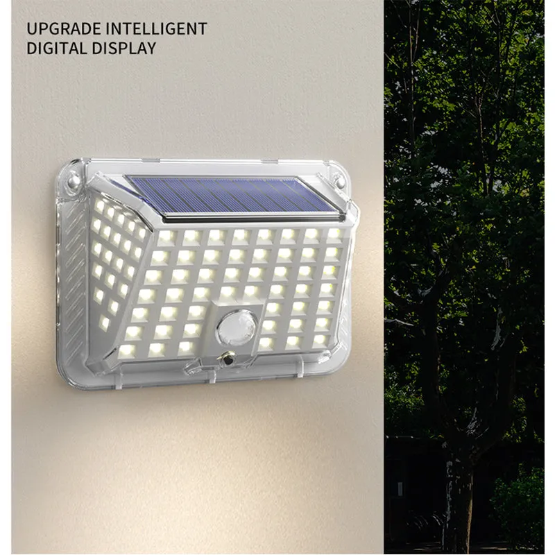 90LED Courtyard Multifunctional Human Body Induction Solar Wall Light