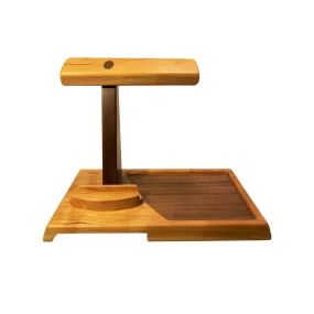 Amplified Valet Charging Dock - Cherry & Walnut