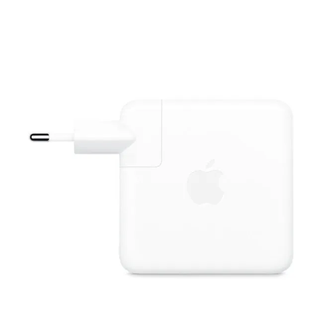 Apple - 67W USB C Power Adapter Power supply for MacBook Pro 13" / 14" from 2016 (MKU63ZM/A) - White