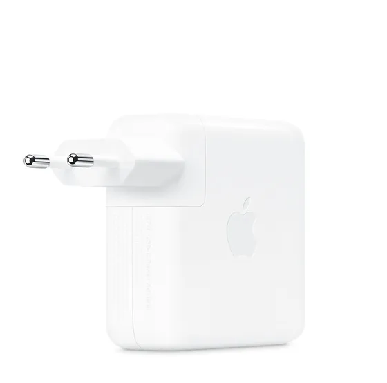 Apple - 67W USB C Power Adapter Power supply for MacBook Pro 13" / 14" from 2016 (MKU63ZM/A) - White