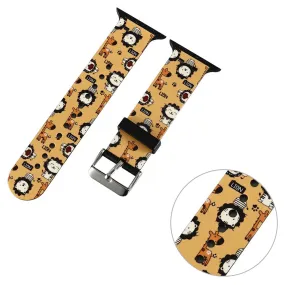 Apple Watch 40mm stylish pattern TPU watch strap - Cute Lion