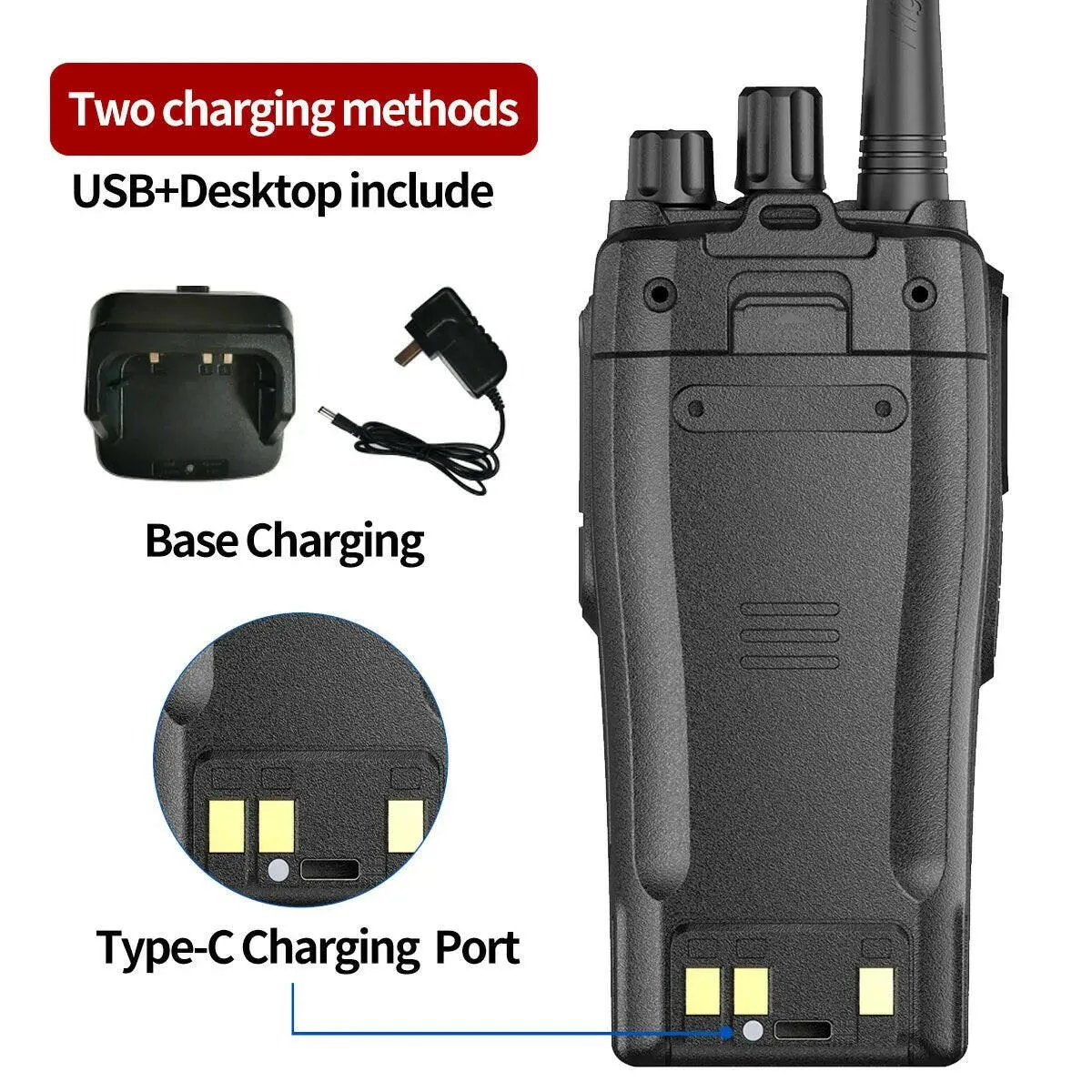 Baofeng BF-1909 Walkie Talkie Long Range Powerful UHF 400-470mhz CB Radio Two Way Radio hunting BF-888S BF-1904  Upgrade