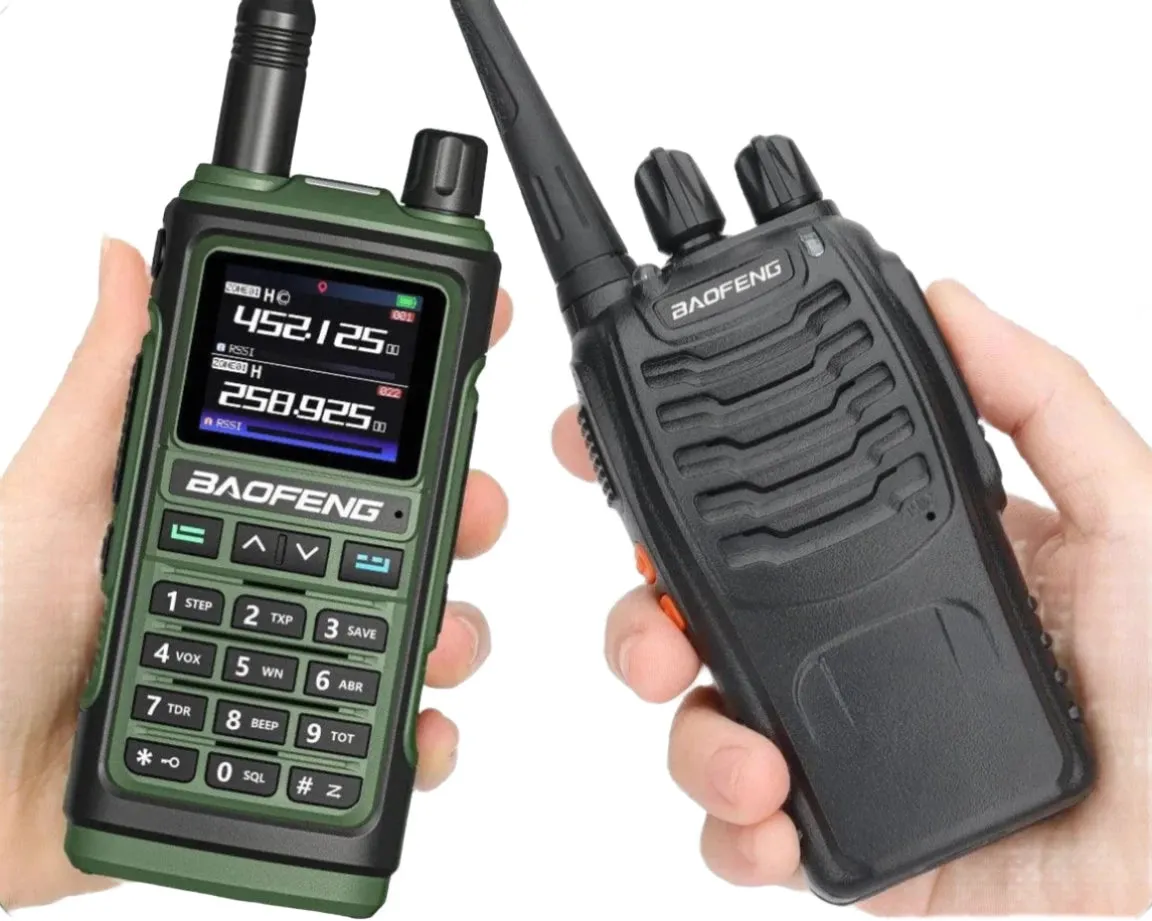 Baofeng UV-17 PRO GPS Air Band Walkie Talkie 999CH Wireless Copy Frequency Type-C Charger NOAA AM FM Protable Ham Two Way Radio