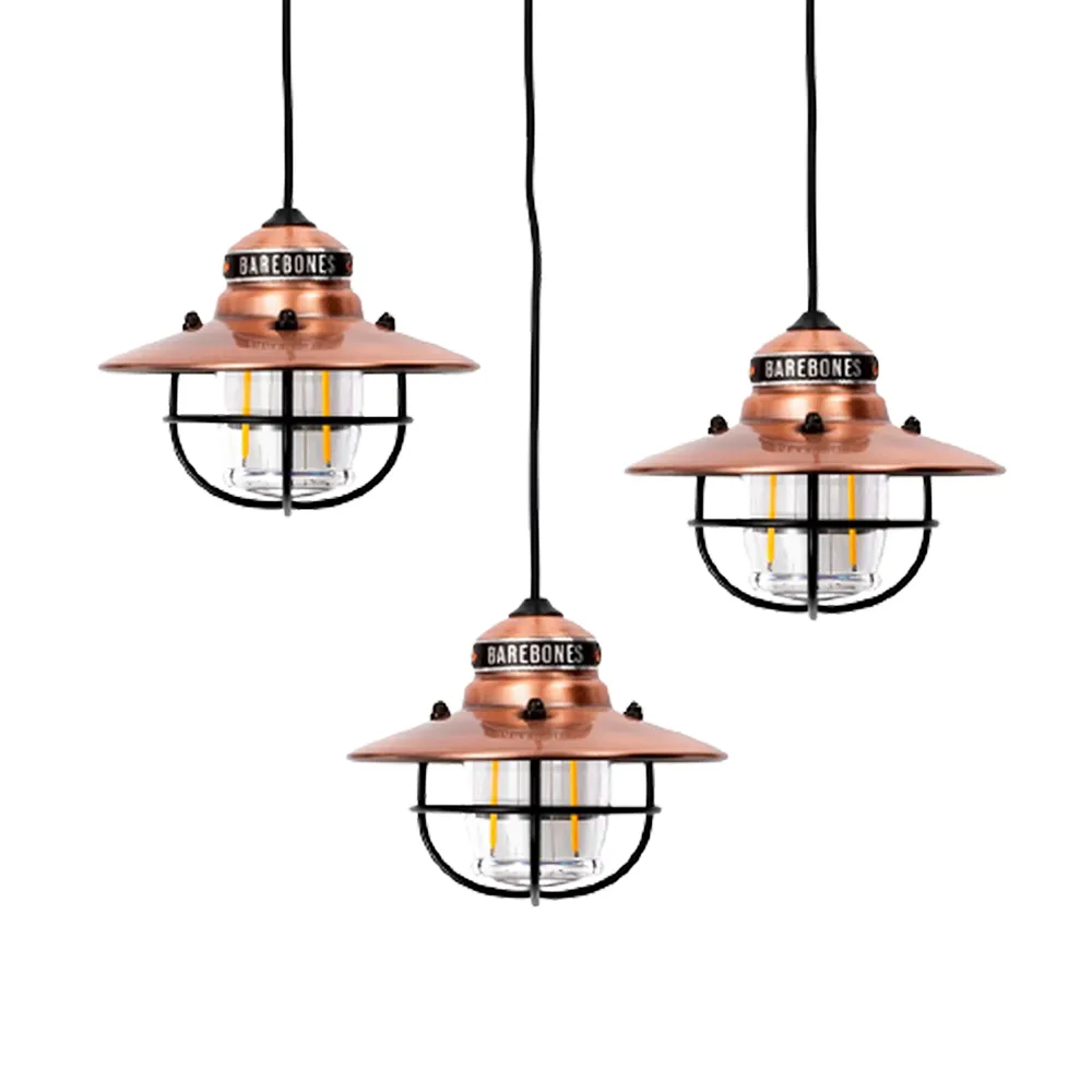 Barebones Edison String Lights Bronze