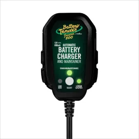 battery Tender 12V, 800mA Selectable Lead Acid/Lithium Battery Charger