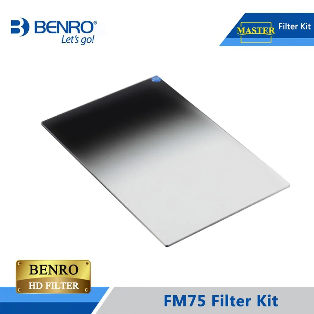 Benro FM75 75mm Filter Kit System ND/GND/CPL Professional Filter Hold Support For Camera Lens DHL Free Shipping