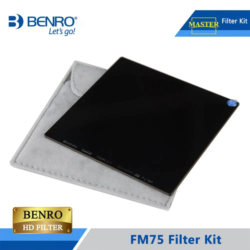 Benro FM75 75mm Filter Kit System ND/GND/CPL Professional Filter Hold Support For Camera Lens DHL Free Shipping