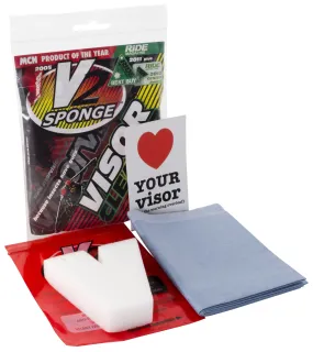 Bike It V2 Sponge Visor Cleaning Pocket Pack (10 Pack)