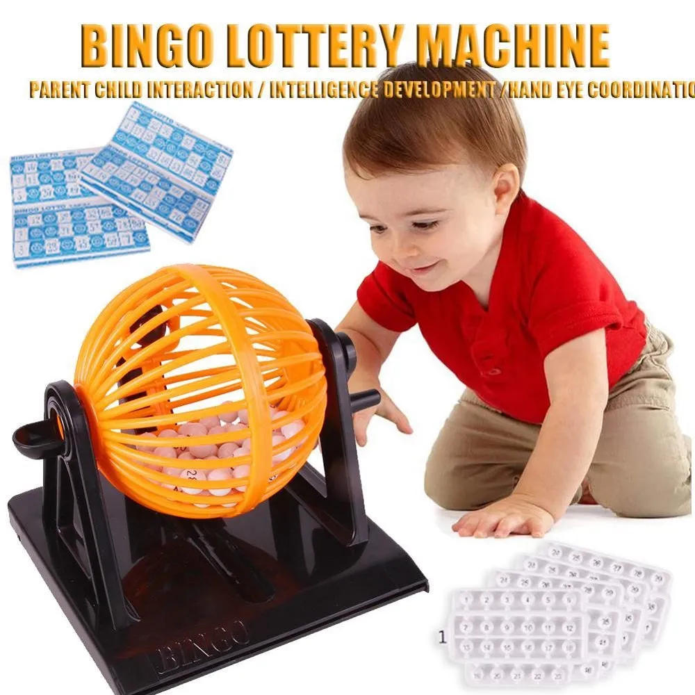 Bingo Game Console Mini Creative Children Educational Toys Party Games