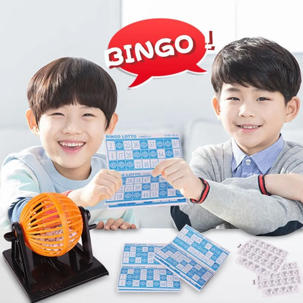 Bingo Game Console Mini Creative Children Educational Toys Party Games