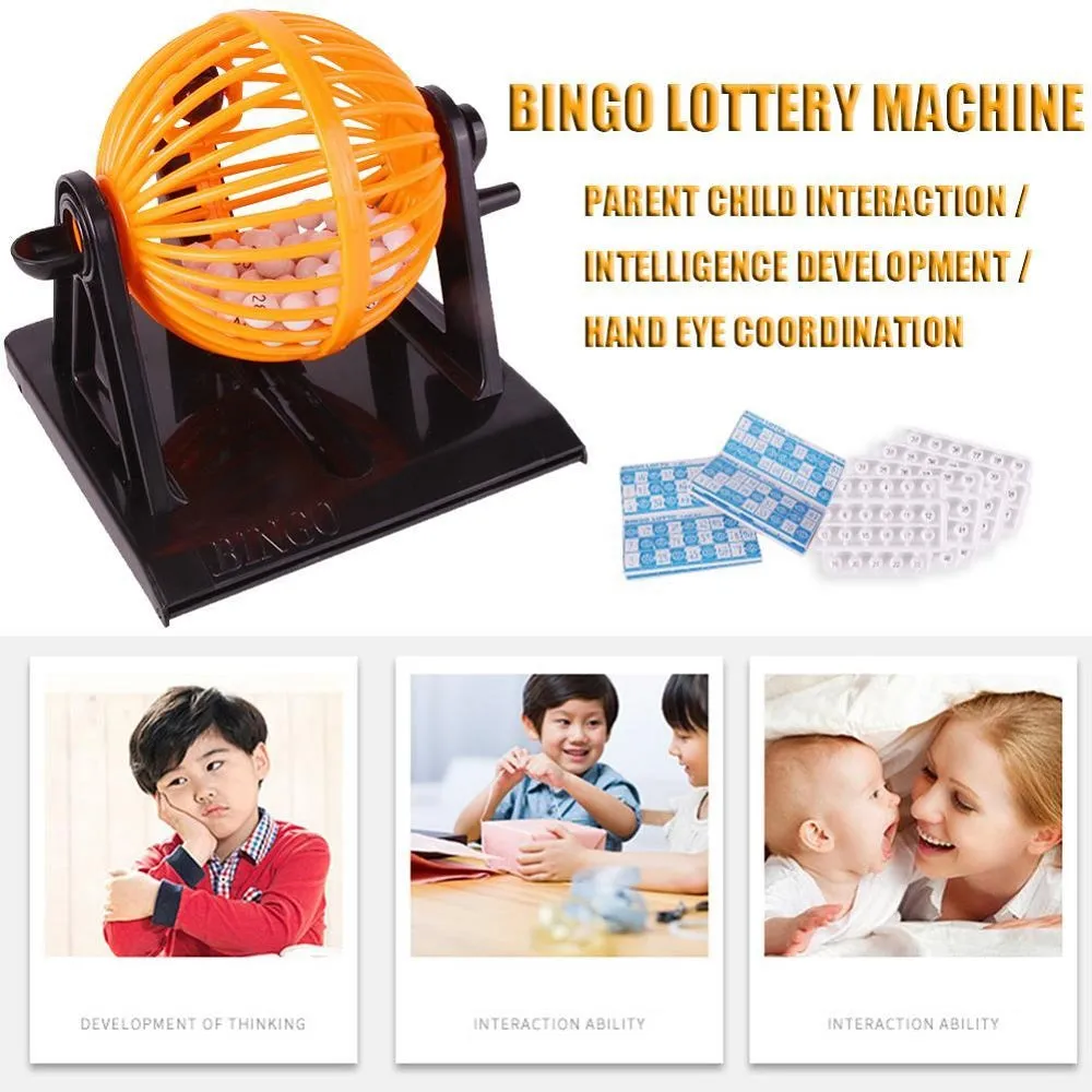 Bingo Game Console Mini Creative Children Educational Toys Party Games