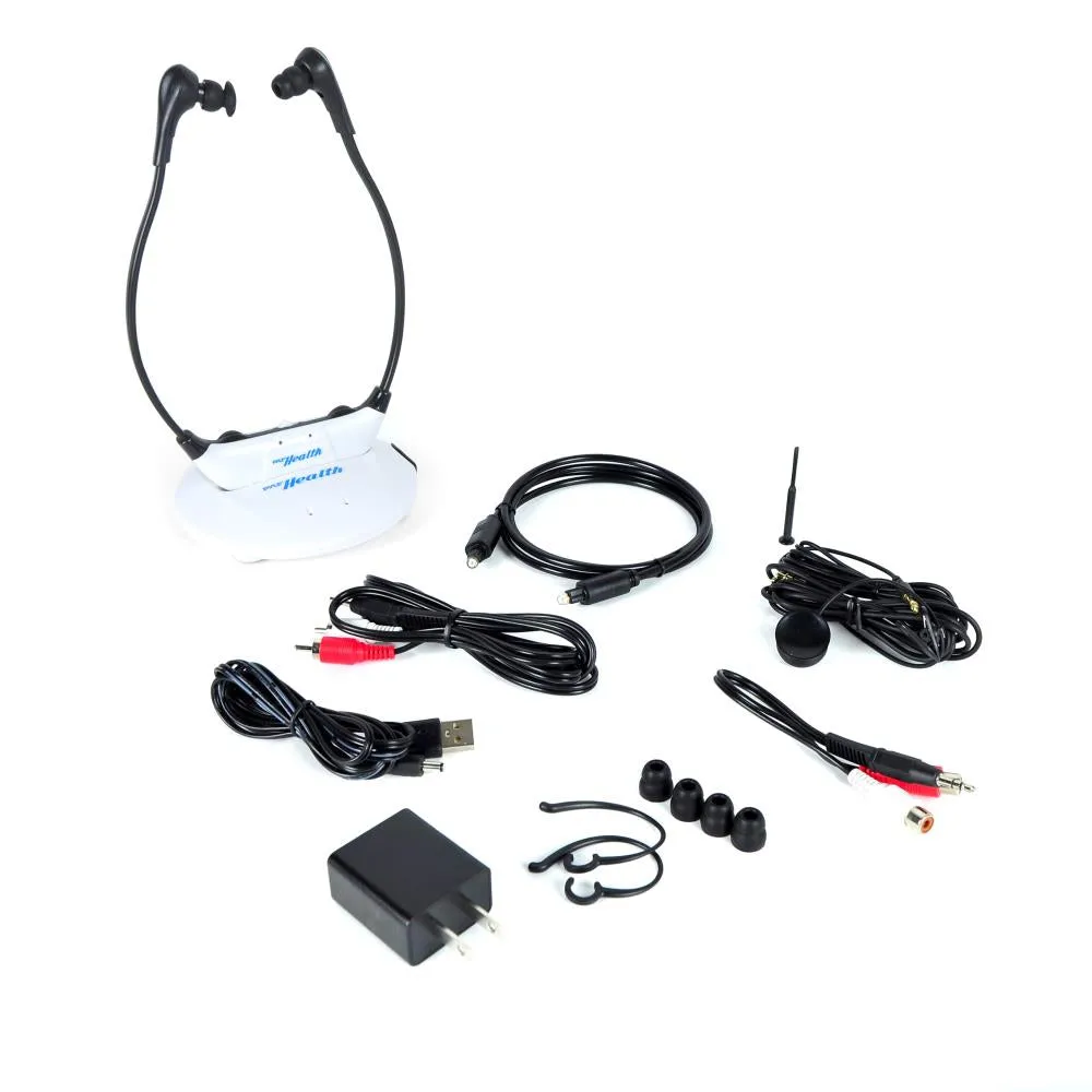 Bluetooth 2.4Ghz Tv Assistive Hearing Amplifier Headset