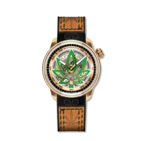 Bomberg CBD Golden Limited Edition BB-01 Automatic Men's Watch