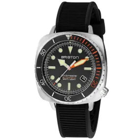 Briston Black Diver Pro Automatic Watch 20644.S.DP.35.RB