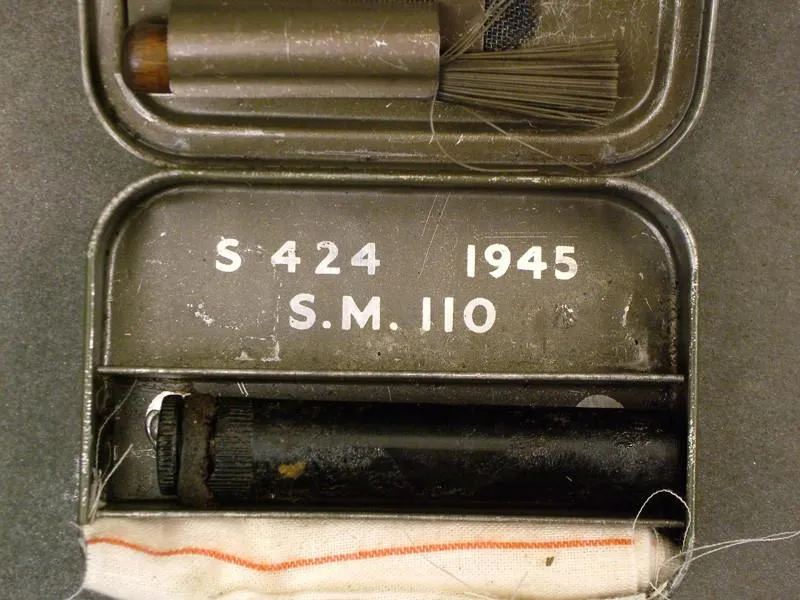 British Rifle Cleaning Kit Mk I: WWII