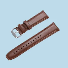 Brown Leather Watch Band