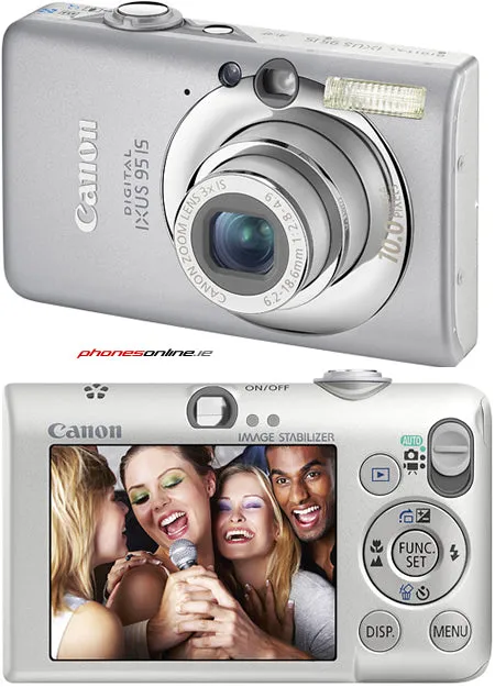 Canon Digital IXUS 95 IS Silver Compact Digital Camera