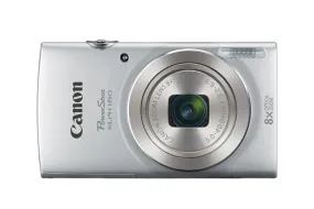 Canon PowerShot 180 20 Megapixel Compact Camera - Silver  1093C001