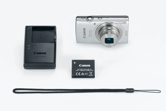 Canon PowerShot 180 20 Megapixel Compact Camera - Silver  1093C001