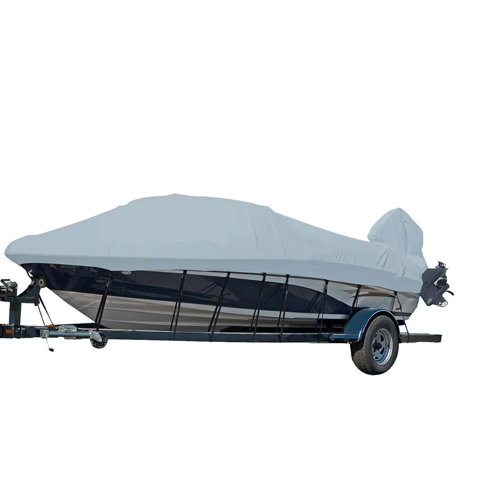 Carver 77019S-11-Mist Gray Sun-Dura Boat Cover