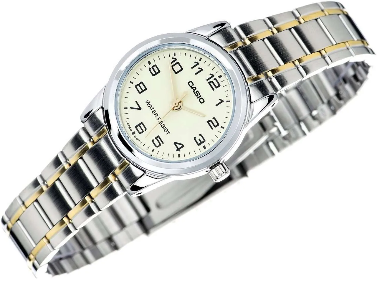 Casio LTP-V001SG-9B Two-tone Stainless Steel Watch for Women