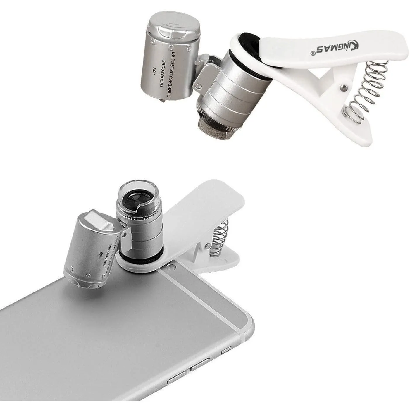 Cell Phone Microscope with Clip - 60x