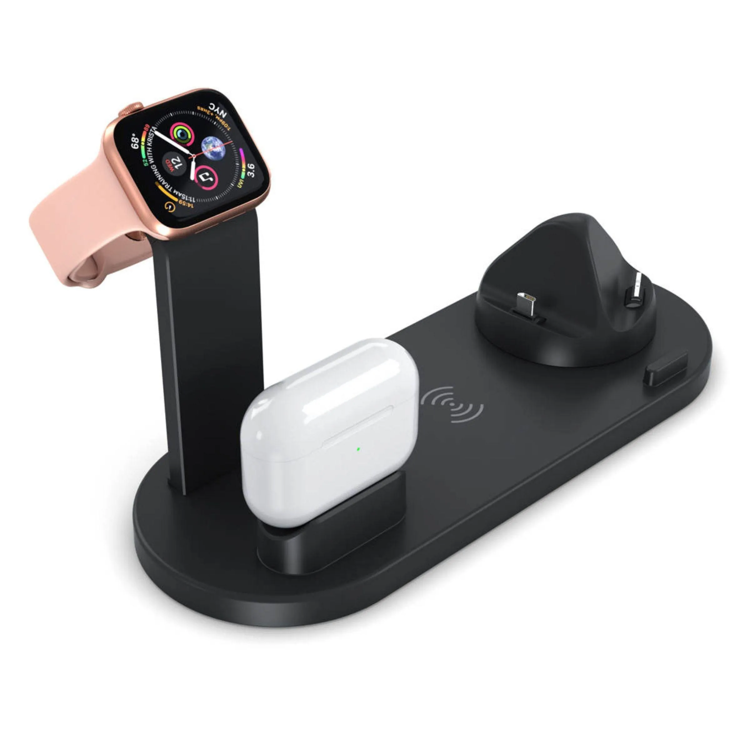 ChargeUp 6-in-1 Wireless Charging Station w/ Watch Charger INCLUDED