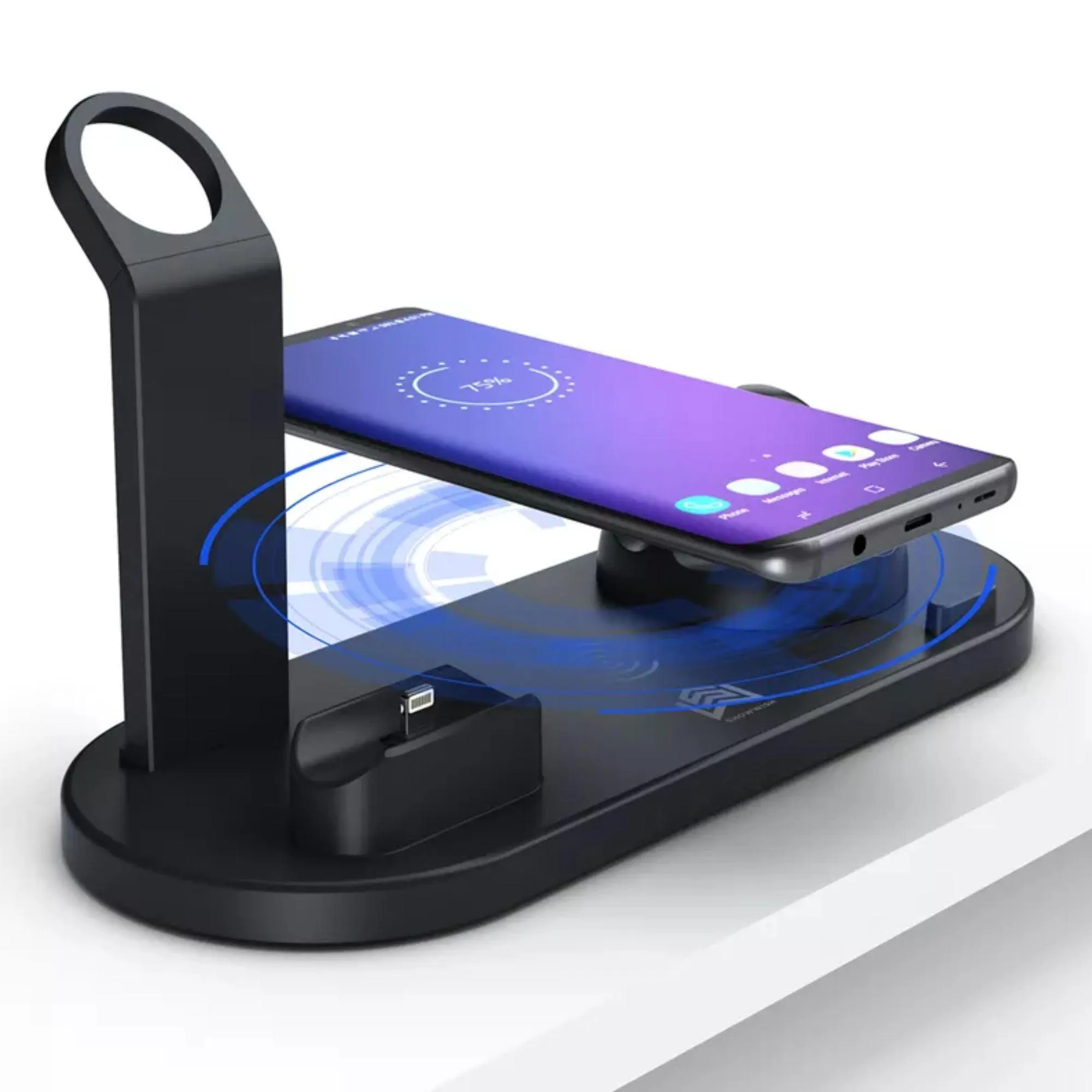 ChargeUp 6-in-1 Wireless Charging Station w/ Watch Charger INCLUDED