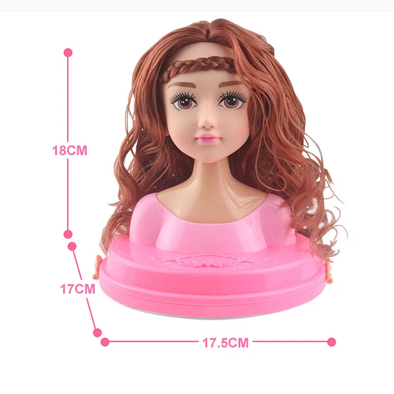 Children's Practice Simulation Barbie Doll Makeup Toy Set