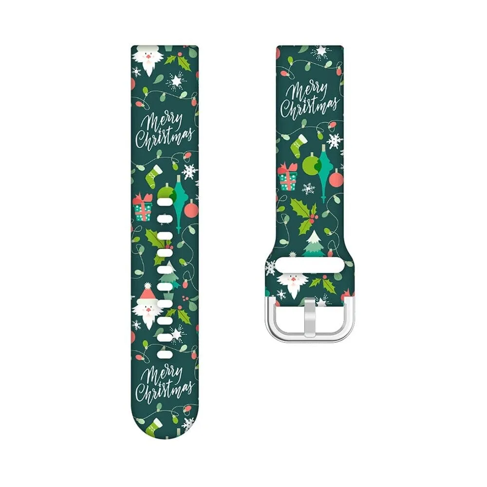 Christmas Watch Straps compatible with the Asus Zenwatch 2 (1.45")