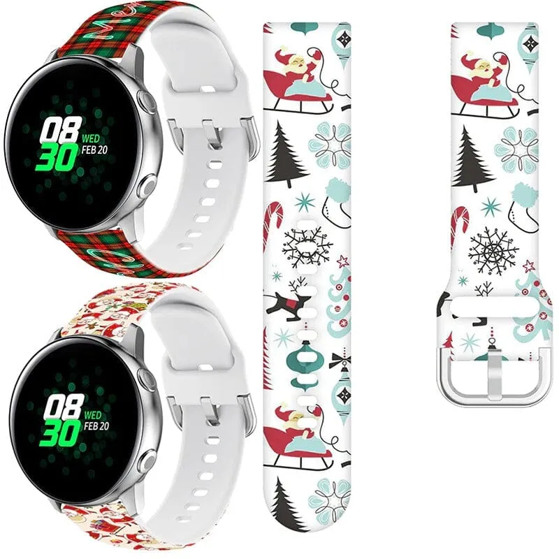 Christmas Watch Straps compatible with the Asus Zenwatch 2 (1.45")