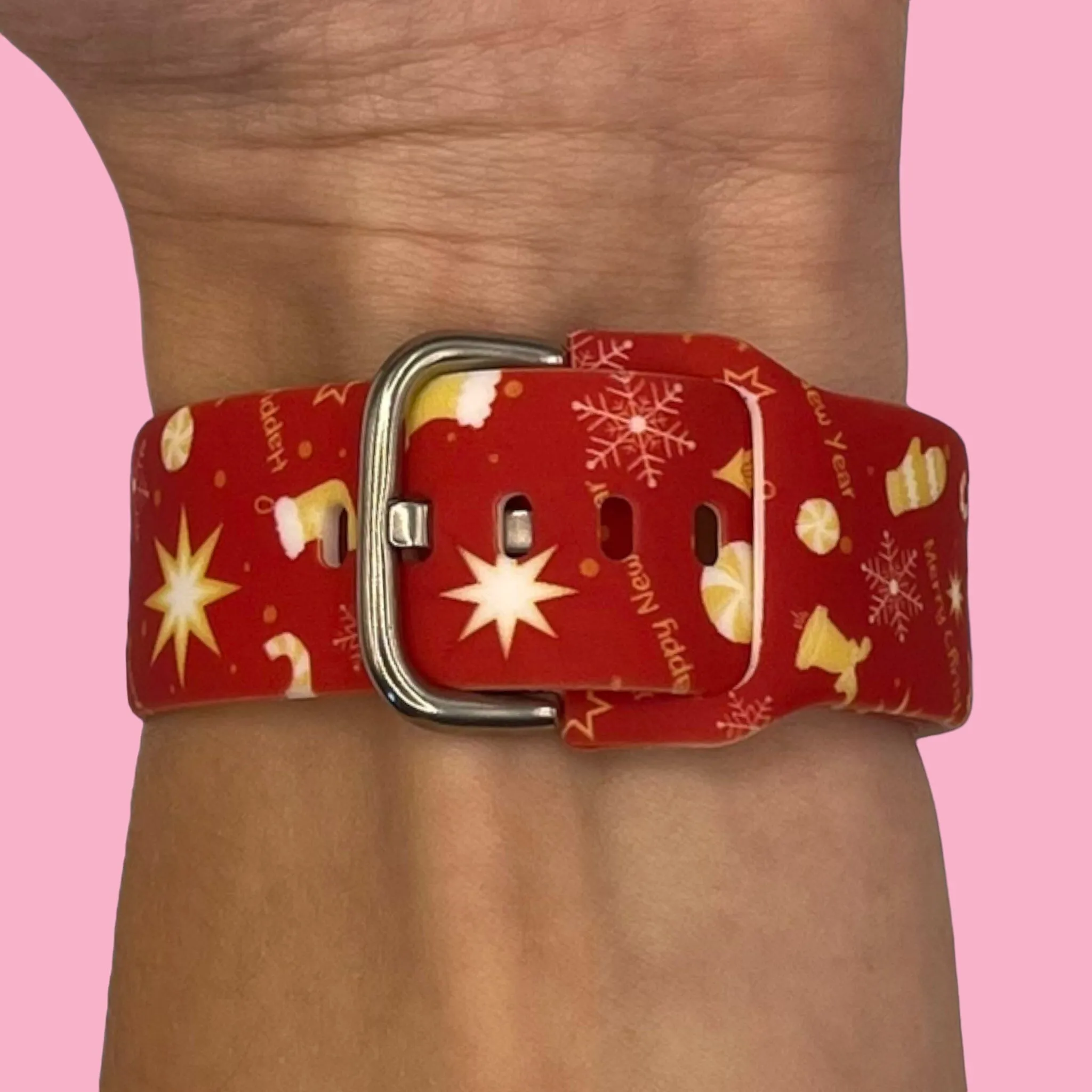 Christmas Watch Straps compatible with the Asus Zenwatch 2 (1.45")