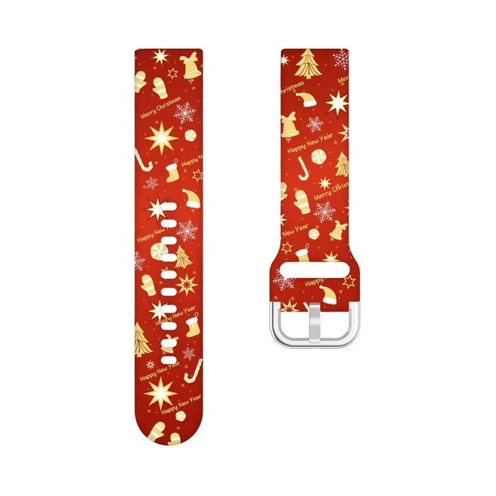 Christmas Watch Straps compatible with the Garmin Forerunner 165