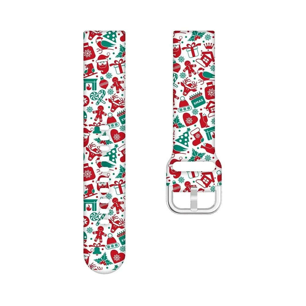 Christmas Watch Straps compatible with the Polar 20mm Range