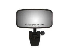 Cipa USA 11073 Comp II™ Boat Mirror; 4 in. x 8 in.; Black;