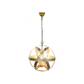 Clan William Pendant Light 3Lt E27 in Antique Brass