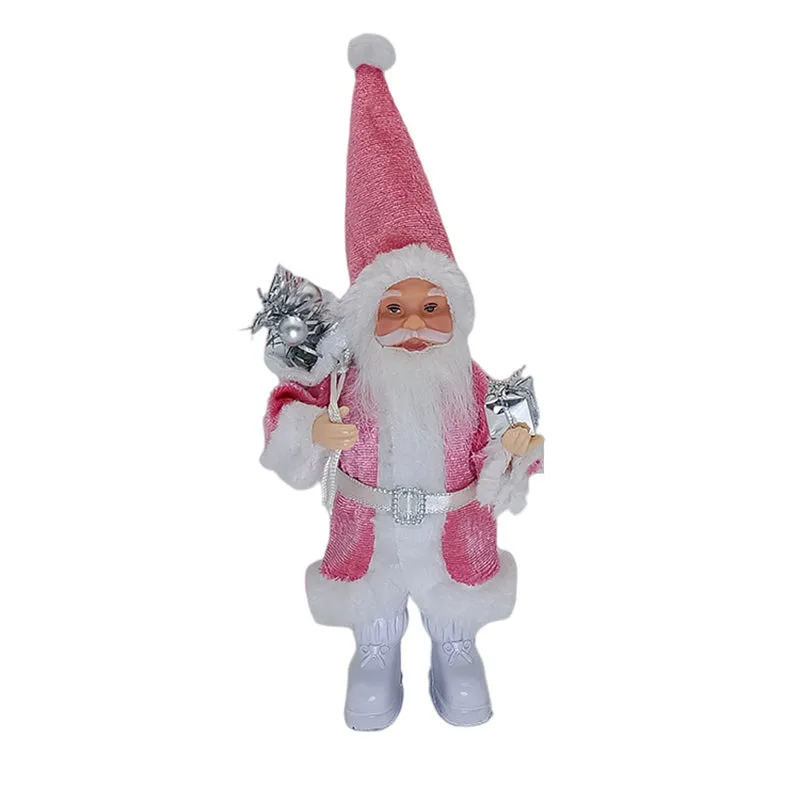 Decorative Christmas Doll Santa Claus Table Decoration Portable Figurine Ornaments