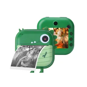 Dual 48MP Kids Instant Print Camera, 32GB Card, Fun Games - GOMINIMO