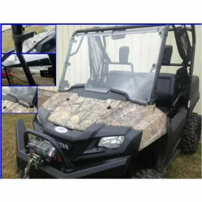 Extreme Metal Products Honda Pioneer 700 Hard Coated Full Windshield