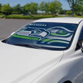 Fanmats Seattle Seahawks Windshield Sun Shade