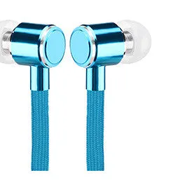 FORNORM 3.5mm Wired Colorful Earphone With Microphone Braided Shoelace Earbuds Sweatproof  Earphone  For Iphone Smartphone