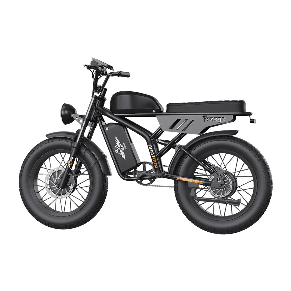 Freego Shotgun Flash F3 Pro Max Premium Electric Bike Dual Motor and Upgraded Dual Battery 55Ah